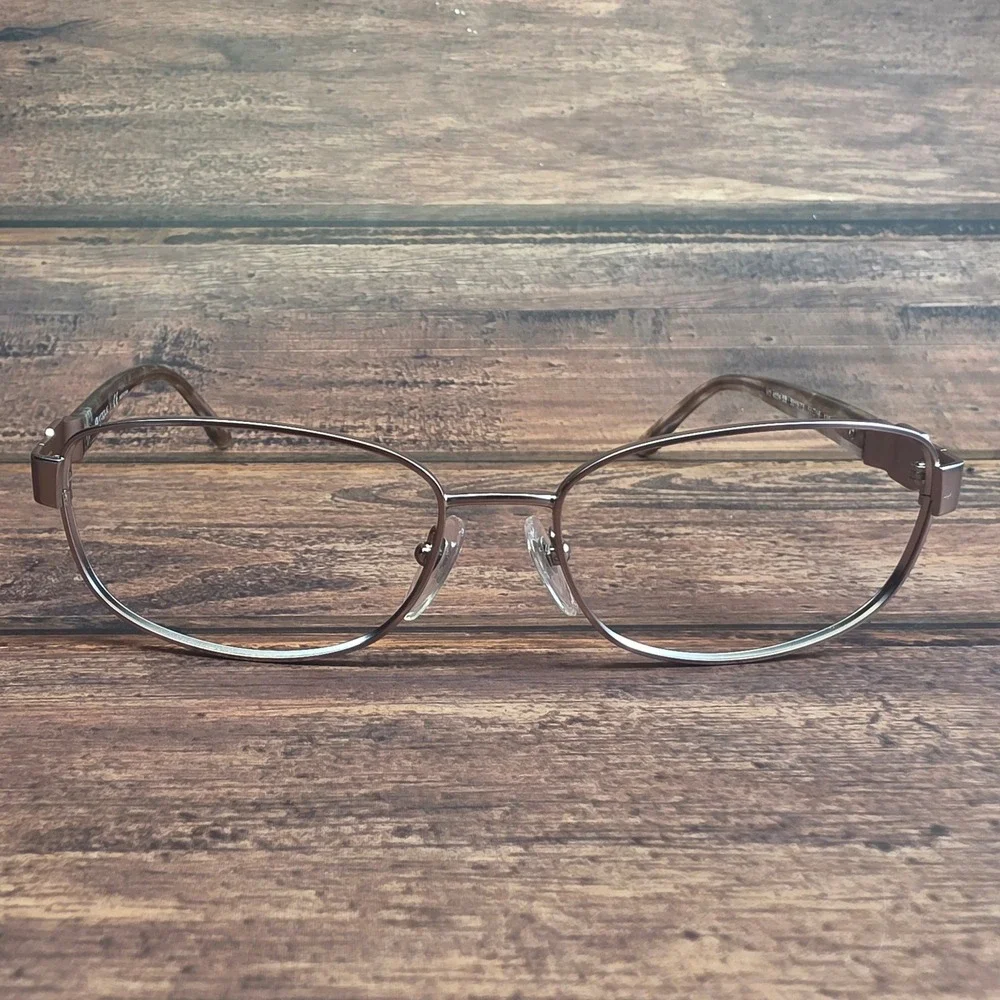Vogue VO 4034-SB 5019/73 Brown Metal Eyeglass Frames 56-16-135 Rhinestone Trim
